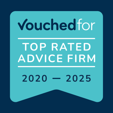 VouchedFor top rated firm 2020-2025