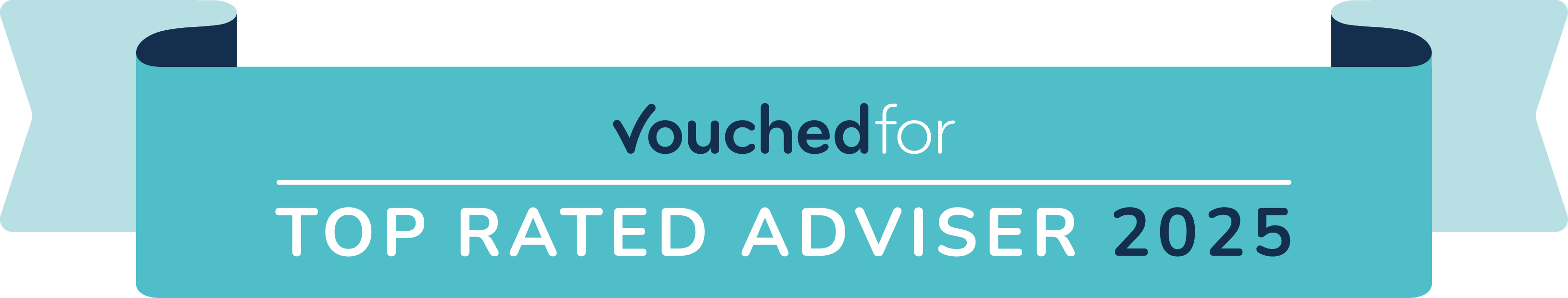 VouchedFor top rated adviser 2025